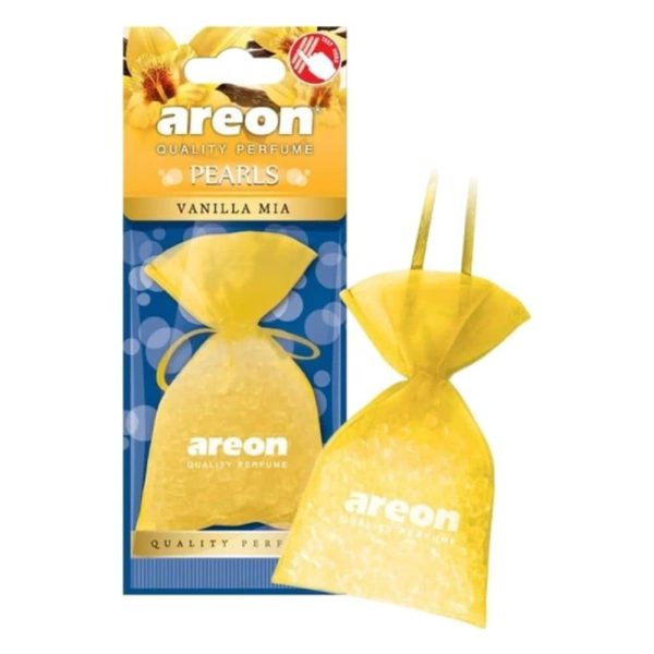بسته‌بندی شفاف خوشبو کننده Areon PEARLS VANILLA MIA
