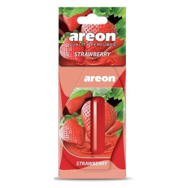 ست کامل خوشبو کننده مایع Areon STRAWBERRY با طراحی میوه‌ای
