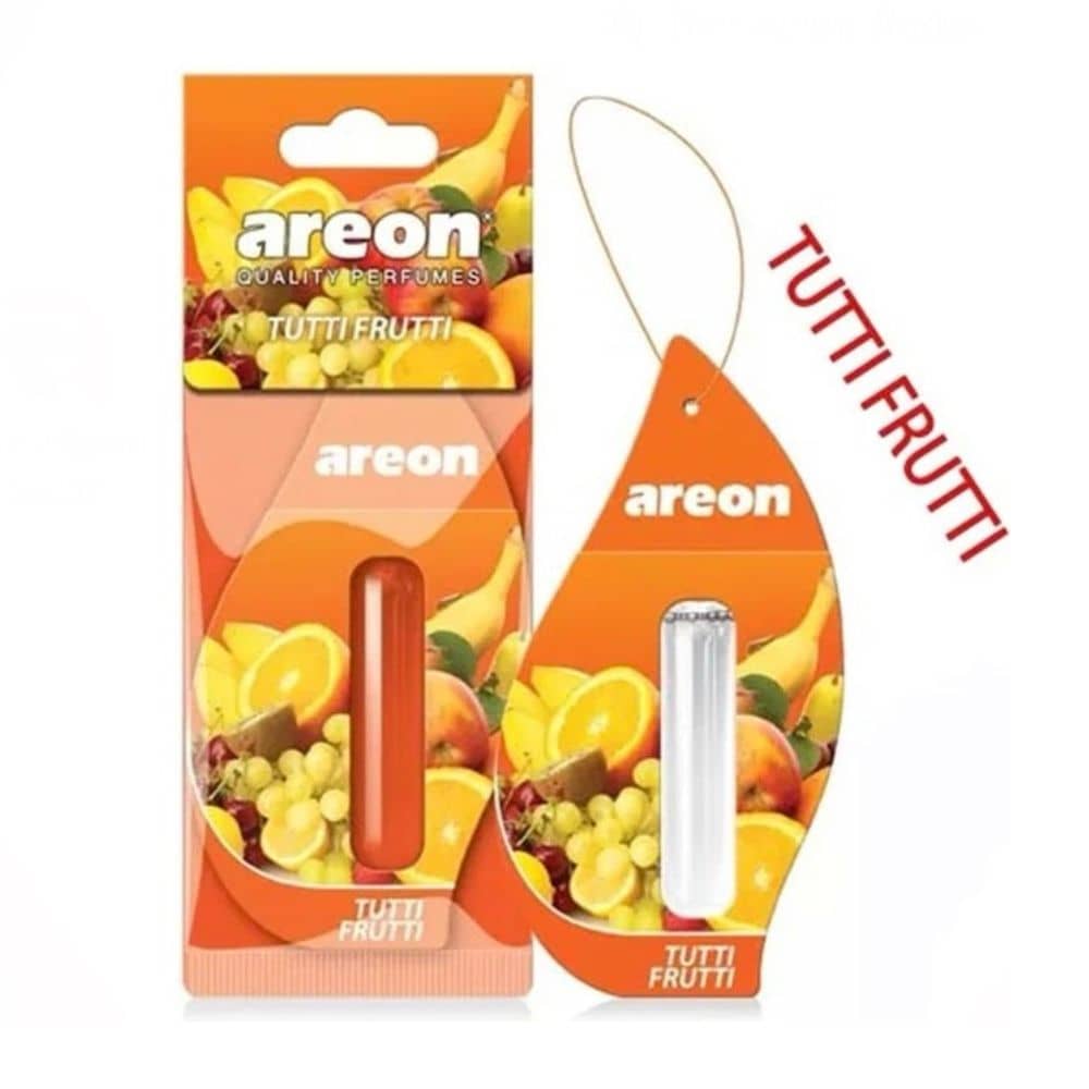 Areon TUTTI FRUTTI با چوبهای پخش بو خوشبو کننده مایع Areon TUTTI FRUTTI همراه چوبهای پخشکننده رایحه