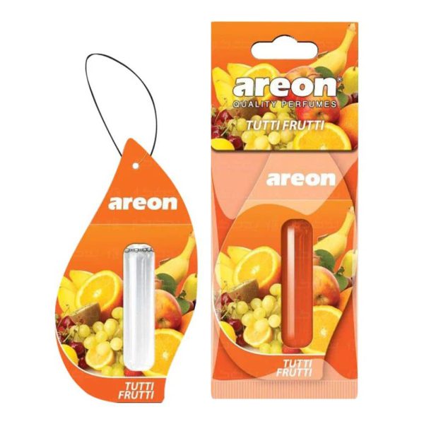 خوشبو کننده مایع Areon TUTTI FRUTTI با رایحه میوه‌ای متنوع