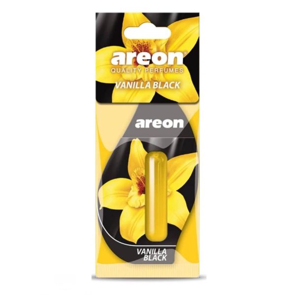 خوشبو کننده مایع Areon VANILLA BLACK به همراه چوب‌های پخش بو