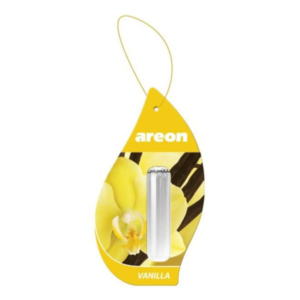 خوشبو کننده مایع Areon VANILLA مناسب خودرو با پخش بوی شیرین