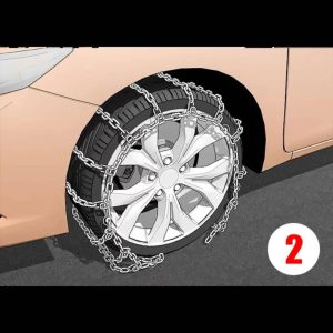 زنجیر چرخ جک J4 فابریک مناسب مسیرهای یخ‌زده