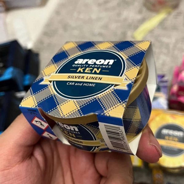 خوشبو کننده KEN SILVER LINEN اورجینال مخصوص خودرو