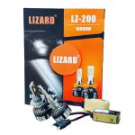 قسمت بدنه هدلایت لیزارد LZ-200 پایه H7 با هیت‌سینک آلومینیومی