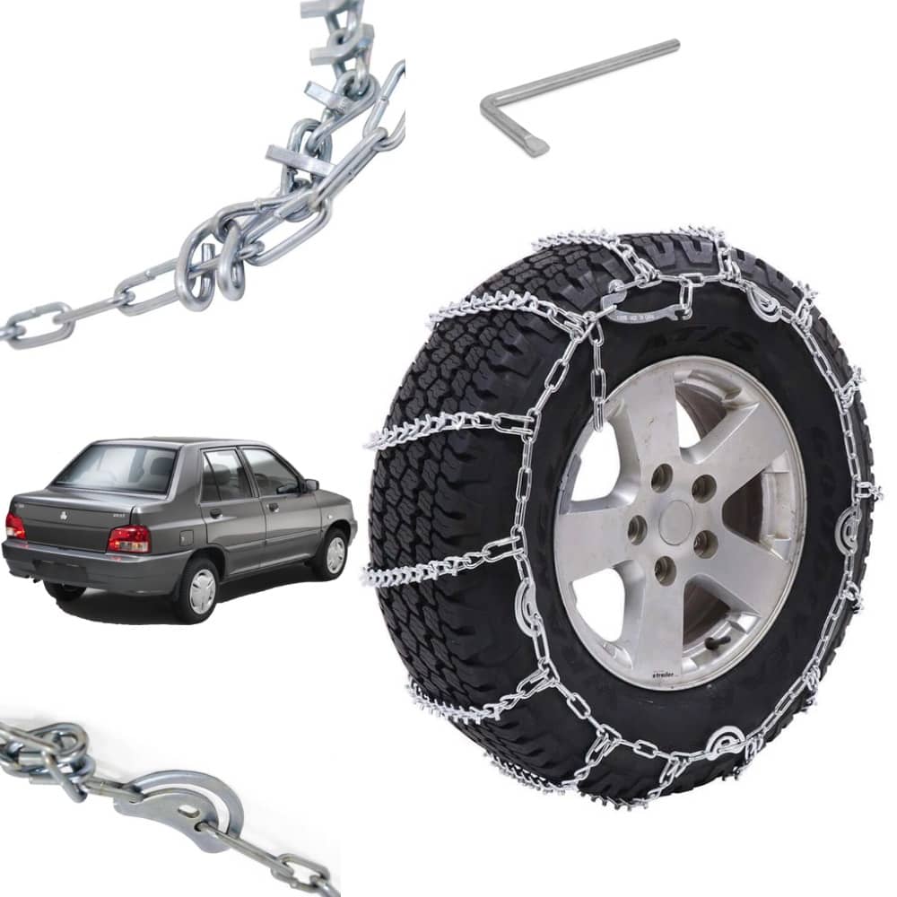 زنجیر چرخ پراید 132 فلزی پله ای