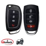 ریموت دزدگیر ساده استیلاک مدل ST115 با طراحی شیک و دکمه نرم