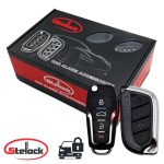 دزدگیر ساده استیلاک مدل ST119 به همراه ریموت‌ها و یونیت اصلی