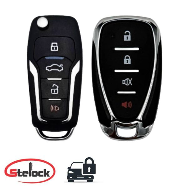 دزدگیر ساده استیلاک مدل ST126 ریموت کنترل‌ها