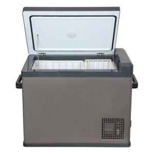 متعلقات یخچال فریزر خودرو مدل TM4040DC شامل کابل و دفترچه