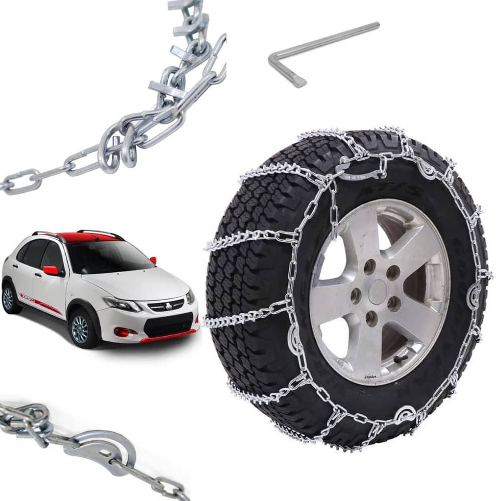 زنجیر چرخ کوییک فلزی مقاوم ویژه برف و یخ خودرو