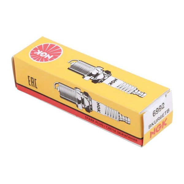 شمع پایه کوتاه 3 الکترود NGK اصلی ژاپن مناسب خودروهای انژکتوری