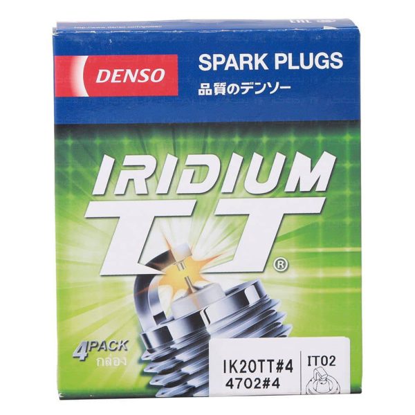 شمع پایه کوتاه دابل ایریدیم DENSO ژاپن مناسب خودروهای پایه کوتاه