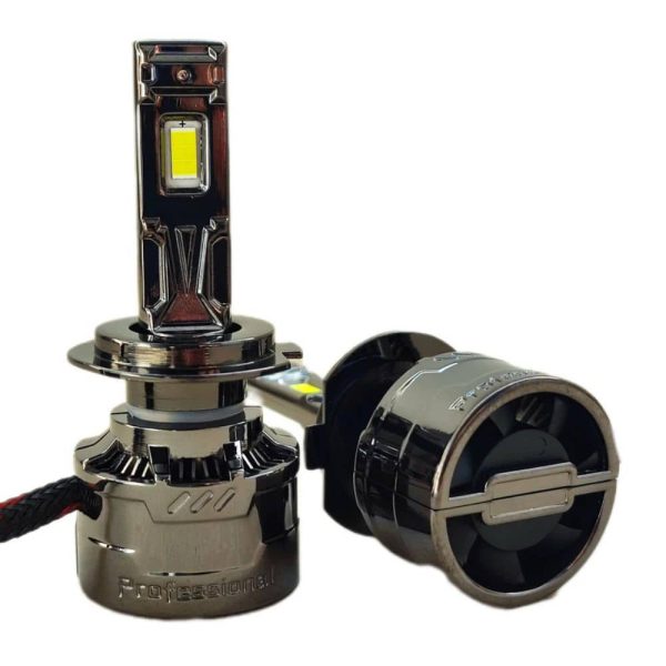 هدلایت P100 LEDCO پایه H7 با نوردهی قدرتمند