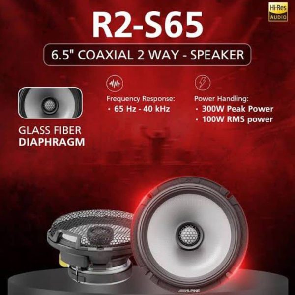 اسپیکر آلپاین مدل R2-S65 دو طرفه