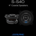 اسپیکر آلپاین مدل S-S40 کیفیت صدا