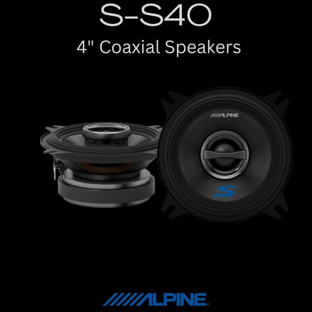 اسپیکر آلپاین مدل S-S40 کیفیت صدا