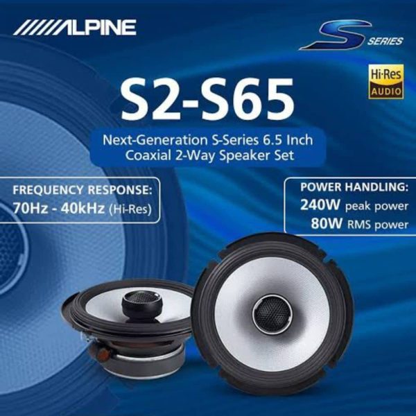 اسپیکر آلپاین مدل S2-S65 پک کامل محصول