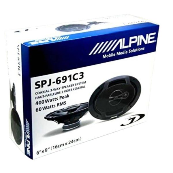 اسپیکر آلپاین مدل SPJ-691C3 پک کامل محصول