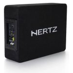 ساب باکس اکتیو HERTZ CBA250 نمای زاویه دار برای نمایش طراحی باکس