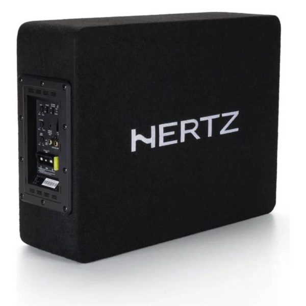 ساب باکس اکتیو HERTZ CBA250 نمای زاویه دار برای نمایش طراحی باکس