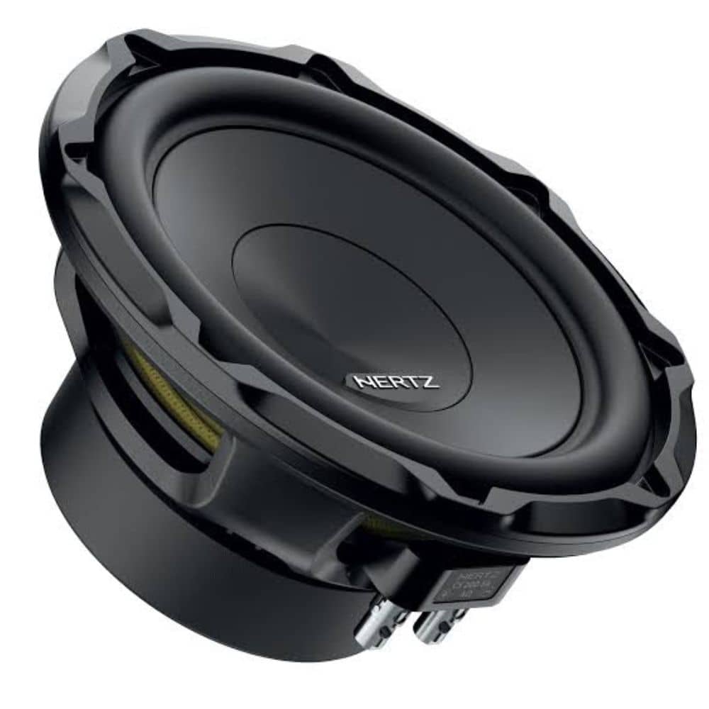 ساب ووفر HERTZ CS200S4 نمای زاویه دار برای نمایش عمق و کیفیت ساخت