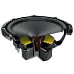 ساب ووفر HERTZ CS250S4 نمای نزدیک مخروط و صفحه اصلی
