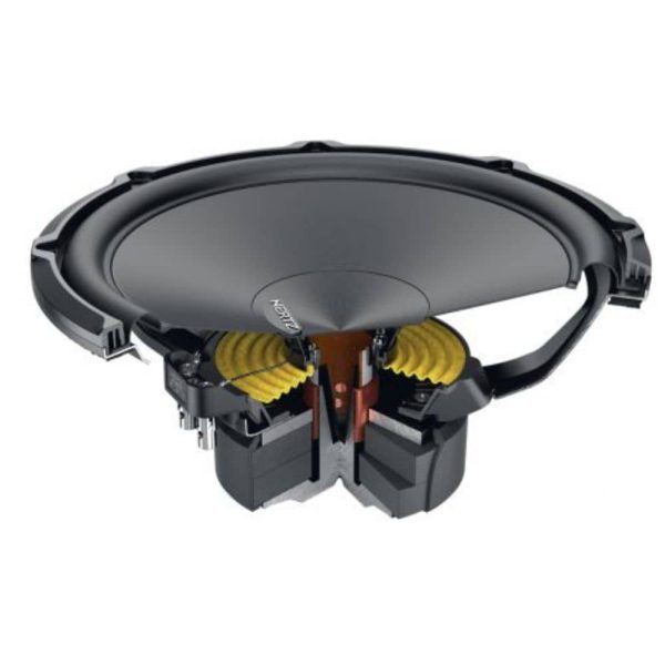 ساب ووفر HERTZ CS300S2 نمای نزدیک مخروط و صفحه اصلی