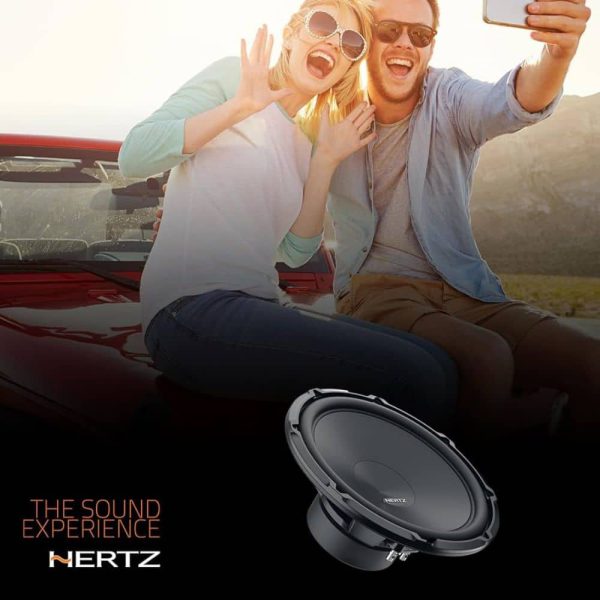 ساب ووفر HERTZ CS300S2 نمای پشت و مگنت قدرتمند