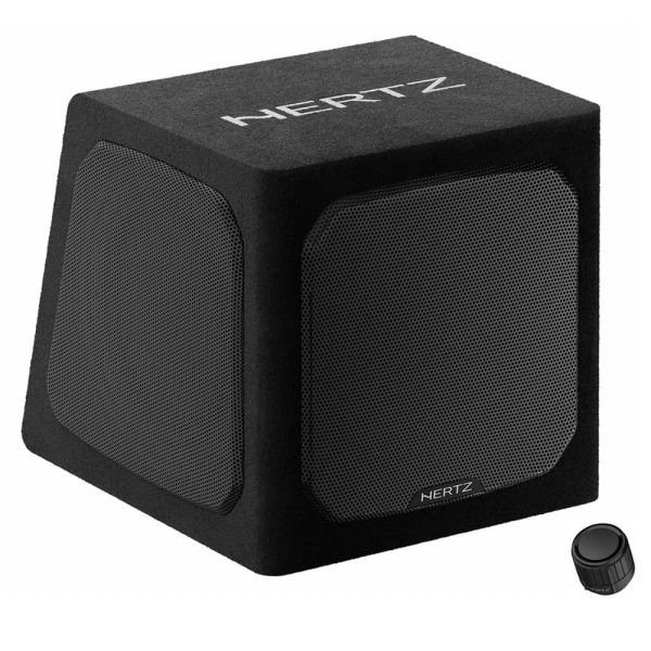 ساب باکس اکتیو HERTZ DBA201 نمای زاویه دار برای نمایش طراحی بدنه