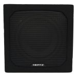 ساب باکس اکتیو HERTZ DBA201 نمای روبرو با طراحی حرفه ای و آمپلی فایر داخلی