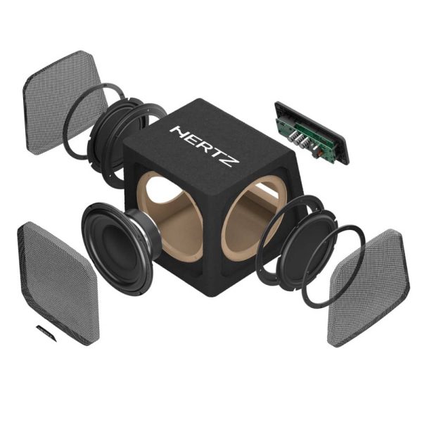 ساب باکس اکتیو HERTZ DBA201 مناسب سیستم صوتی حرفه ای خودرو