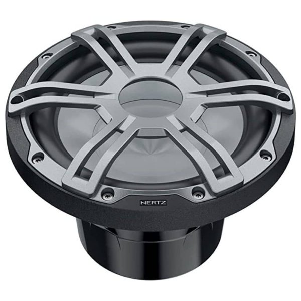نمای کامل ساب ووفر HERTZ HMS 10 S-LD-G با طراحی حرفه ای و کیفیت ساخت بالا