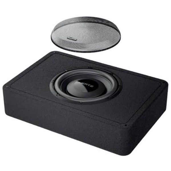 ساب باکس HERTZ MPBX300S2 نمای نزدیک ساب ووفر داخل باکس