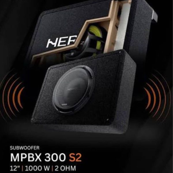 ساب باکس HERTZ MPBX300S2 مناسب نصب در صندوق عقب خودرو