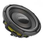 ساب ووفر HERTZ MPS250S2 نمای روبرو با طراحی حرفه ای و بیس قدرتمند