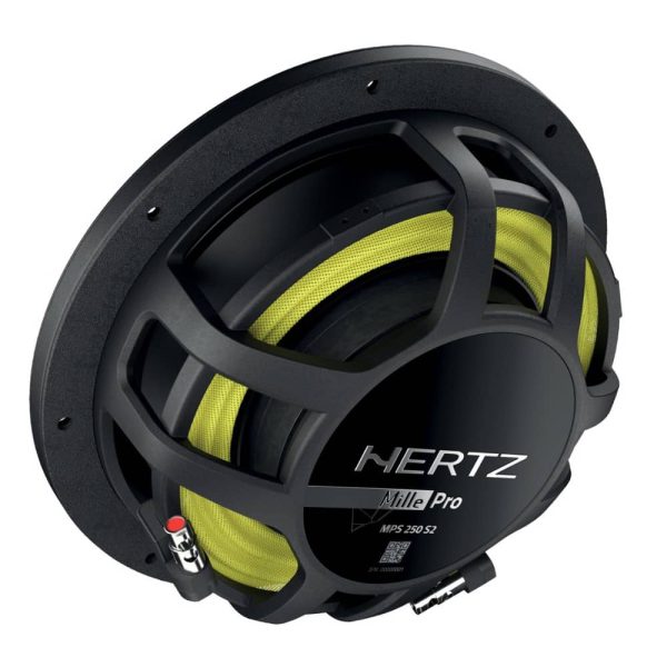 ساب ووفر HERTZ MPS250S2 نمای پشت و مگنت قدرتمند