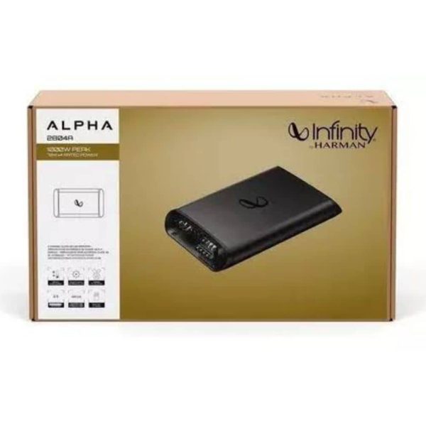 آمپلی فایر Infinity Alpha 2804A چهار کانال مناسب ارتقای سیستم صوتی خودرو