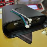پنل تنظیمات آمپلی فایر Infinity Alpha 2804A با کنترل گین و کراس‌اوور