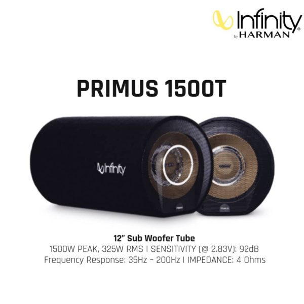 نمای کامل ساب باکس Infinity PRIMUS 1200T مناسب خودرو