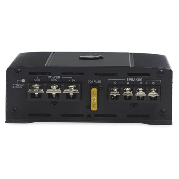 ترمینال‌های برق و خروجی اسپیکر آمپلی فایر Infinity Primus A6002 دو کانال