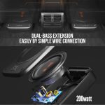 نصب ساب باکس اکتیو JBL BASSPRO LITE در خودرو
