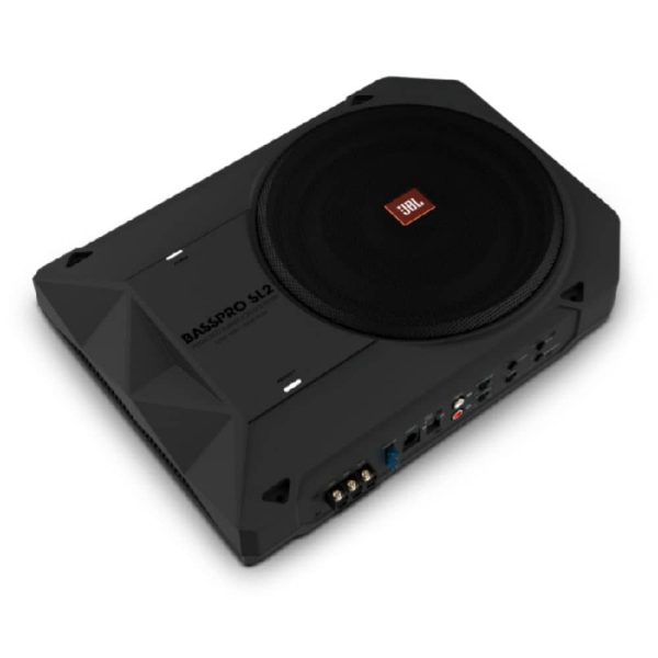 نمای کنار ساب باکس اکتیو JBL BassPro SL2 کم حجم
