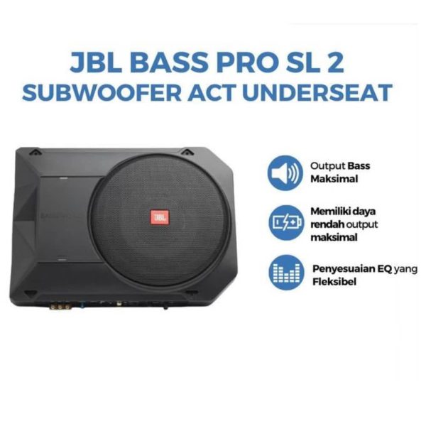 نصب ساب باکس اکتیو JBL BassPro SL2 در خودرو