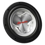 ساب ووفر JVC CS-GD1210 نمای روبرو با طراحی حرفه‌ای و بیس قوی