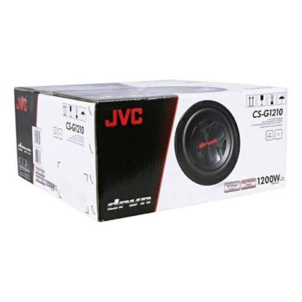 ساب ووفر JVC CS-GD1210 نمای کامل برای نمایش طراحی