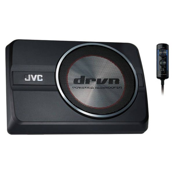 نصب ساب ووفر اکتیو JVC DRA8 در خودرو