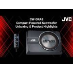 پنل تنظیمات ساب ووفر اکتیو JVC DRA8 اورجینال