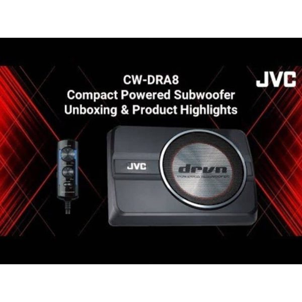 پنل تنظیمات ساب ووفر اکتیو JVC DRA8 اورجینال