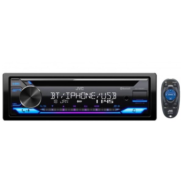پخش خودرو JVC KD-T952BT زاویه سمت چپ